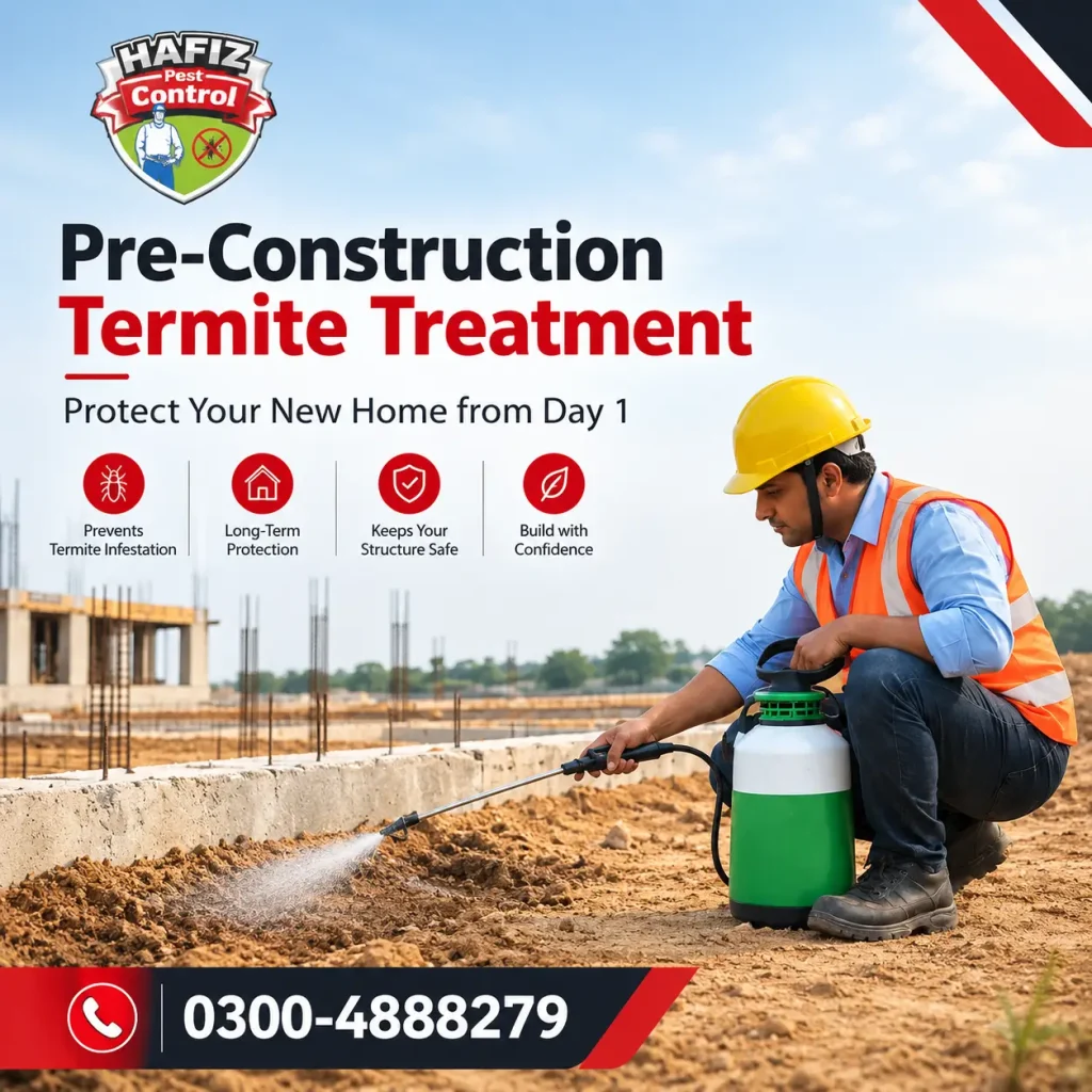 Pre-Construction Termite Treatment Procedure