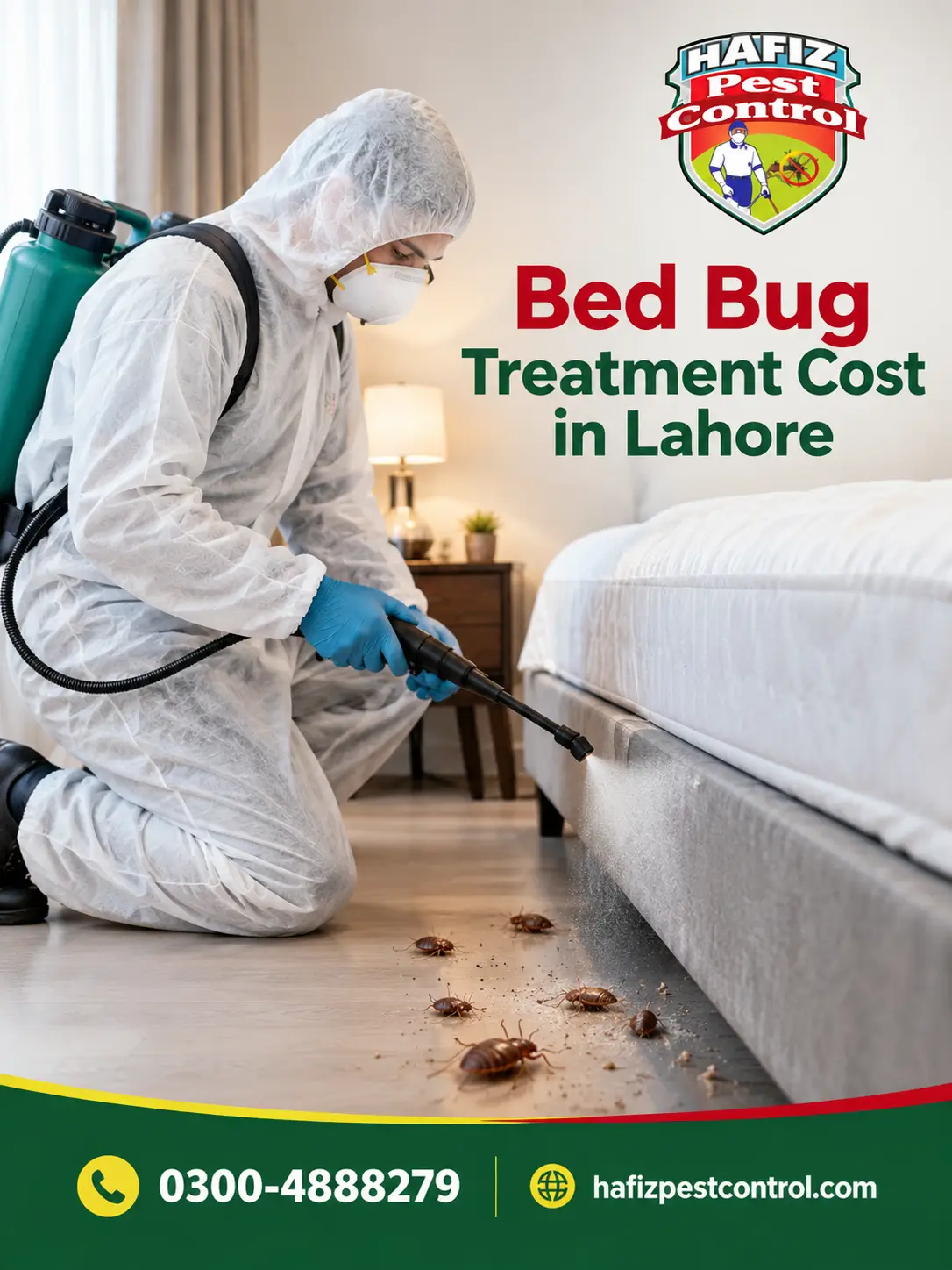 Bed Bug Treatment Cost in Lahore